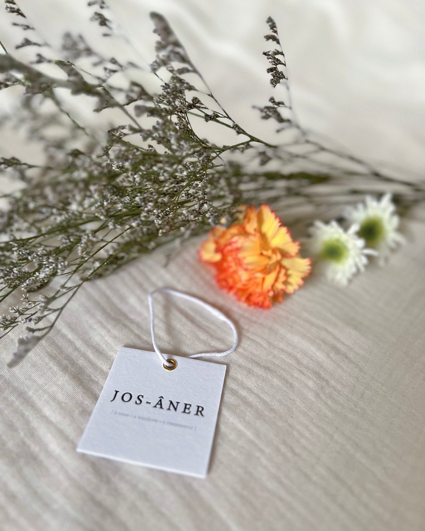 A gift card image with floral decorations.